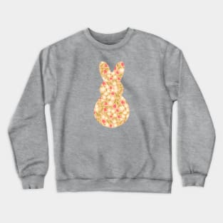 Bunny Spring Flowers Crewneck Sweatshirt